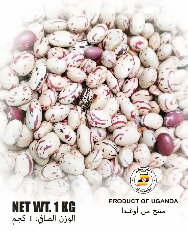 Speckled Masavu beans, product of Uganda